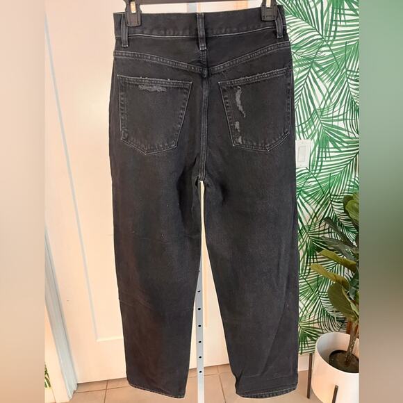 Boyish Toby Distressed High Rise Relaxed Tapered Jeans in Fatal Attraction NWOT - Picture 5 of 11